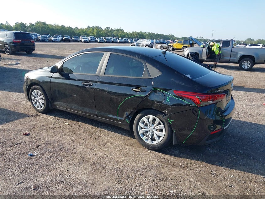 2021 Hyundai Accent Se VIN: 3KPC24A60ME146333 Lot: 45672355