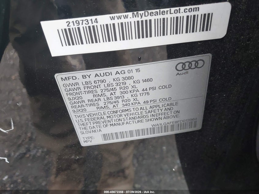 AUDI Q7 - zdjęcie 9