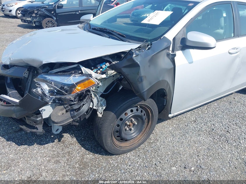 2016 Toyota Corolla Le VIN: 2T1BURHE1GC653633 Lot: 45672357