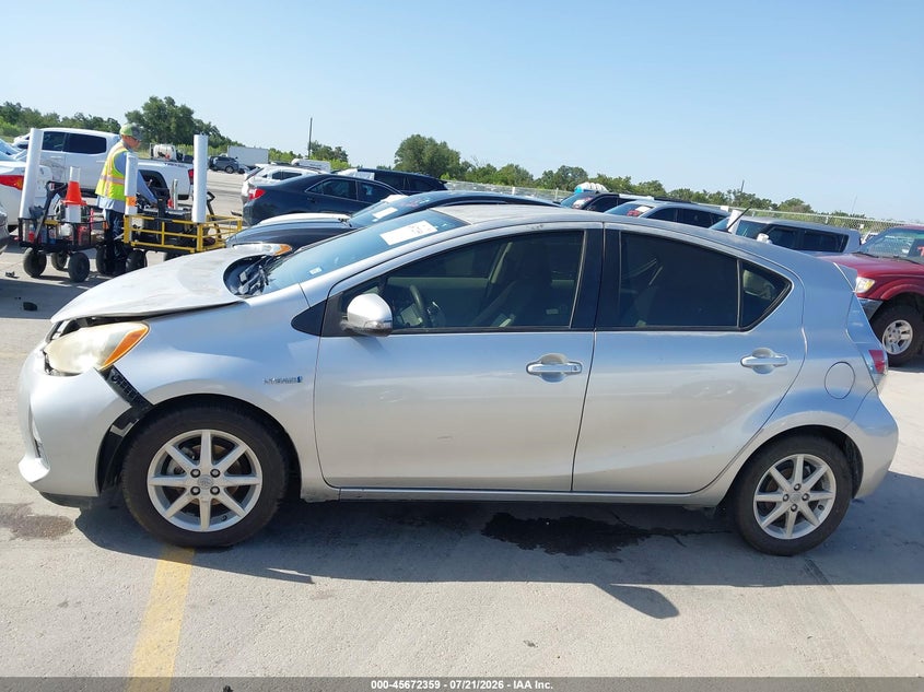 2012 Toyota Prius C Three VIN: JTDKDTB36C1523253 Lot: 45672359