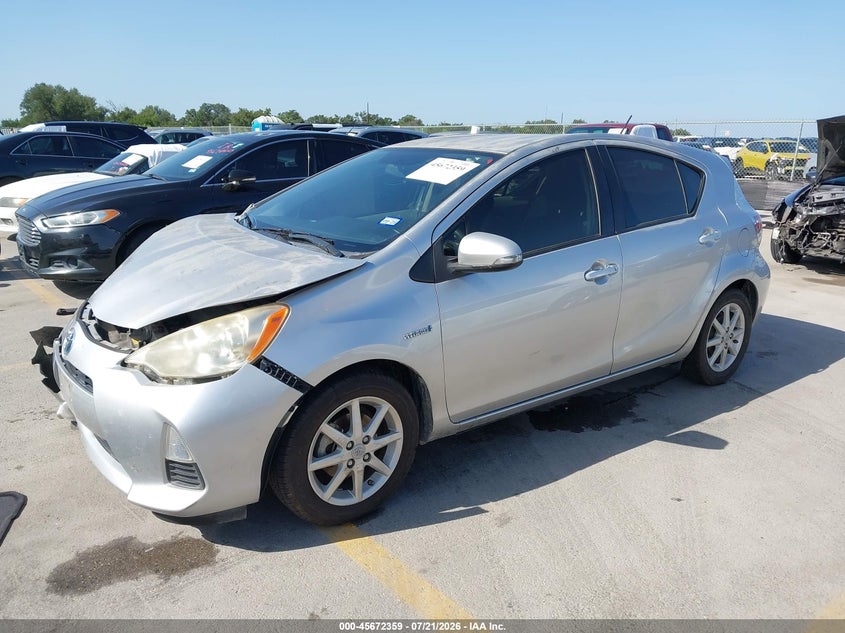 2012 Toyota Prius C Three VIN: JTDKDTB36C1523253 Lot: 45672359