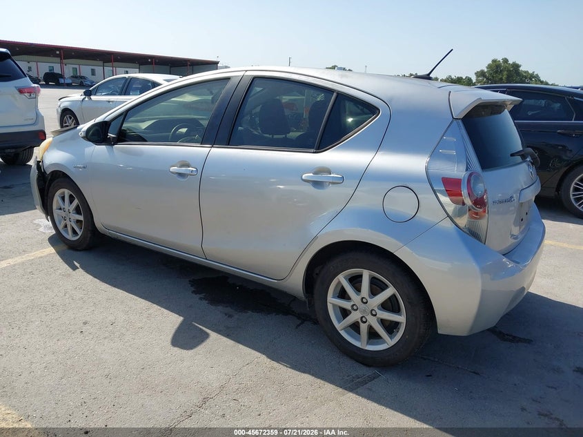 2012 Toyota Prius C Three VIN: JTDKDTB36C1523253 Lot: 45672359