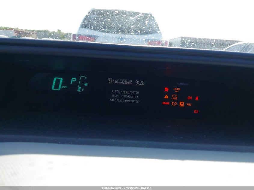 2012 Toyota Prius C Three VIN: JTDKDTB36C1523253 Lot: 45672359