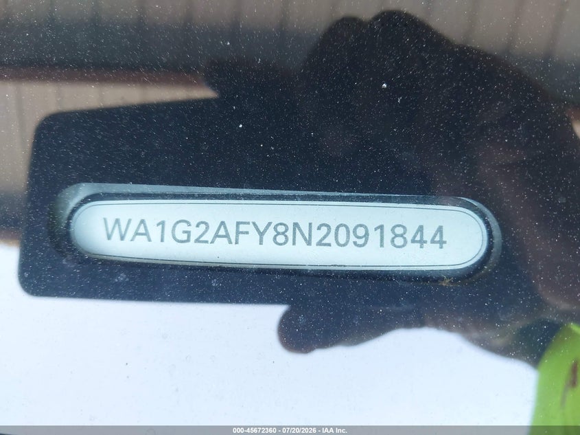 2022 Audi Q5 Premium 55 Tfsi E S Line Quattro S Tronic VIN: WA1G2AFY8N2091844 Lot: 45672360
