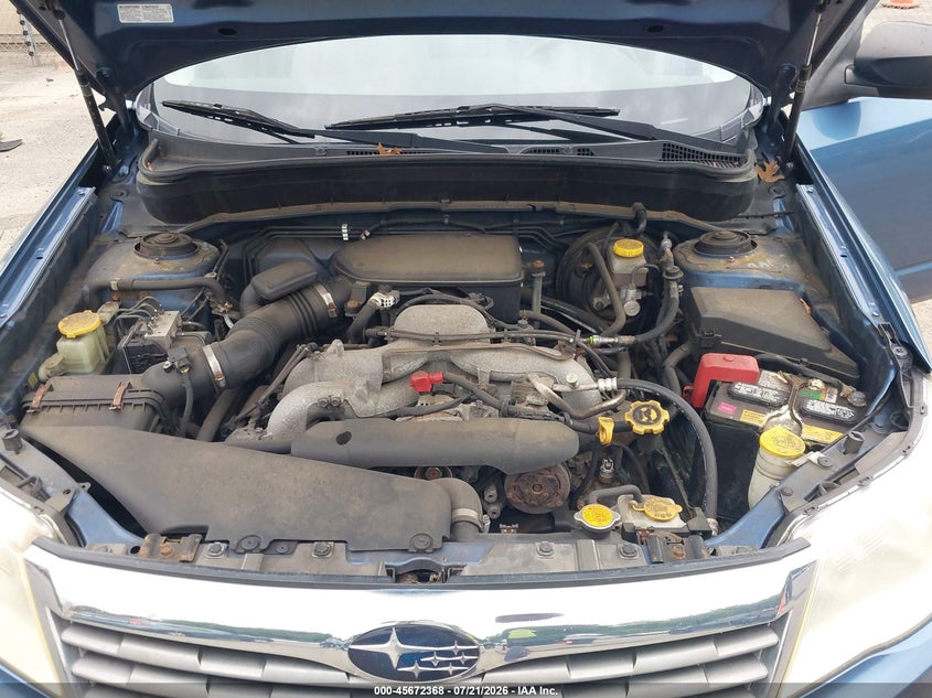 2010 Subaru Forester 2.5X VIN: JF2SH6AC2AH747004 Lot: 45672368