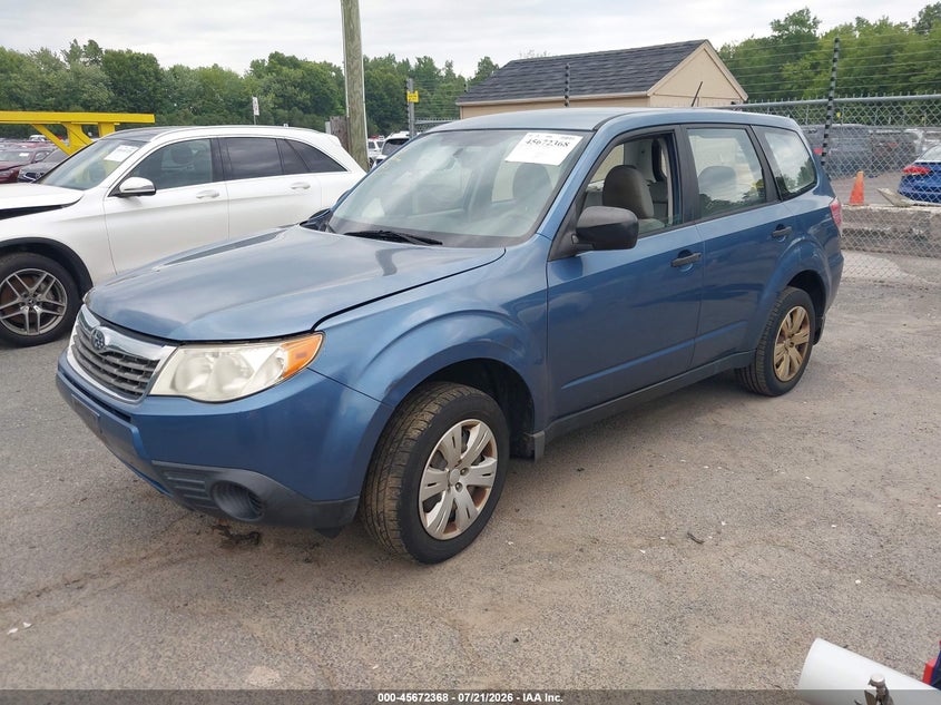2010 Subaru Forester 2.5X VIN: JF2SH6AC2AH747004 Lot: 45672368