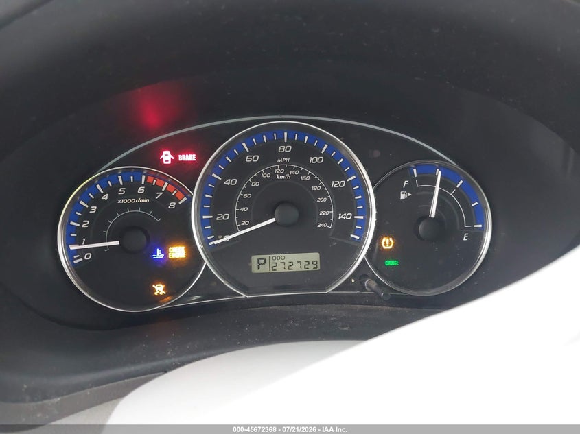2010 Subaru Forester 2.5X VIN: JF2SH6AC2AH747004 Lot: 45672368