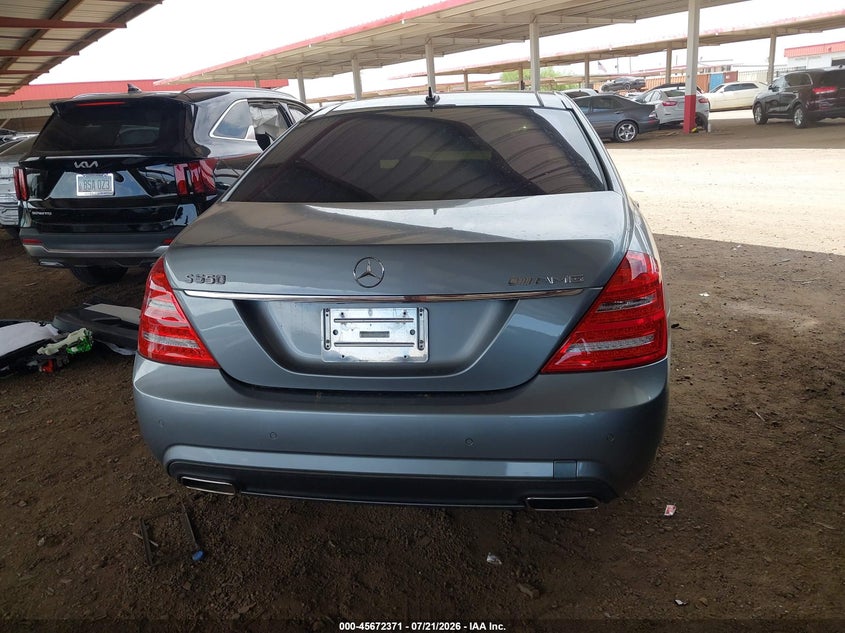 2013 Mercedes-Benz S 550 VIN: WDDNG7DB8DA524458 Lot: 45672371