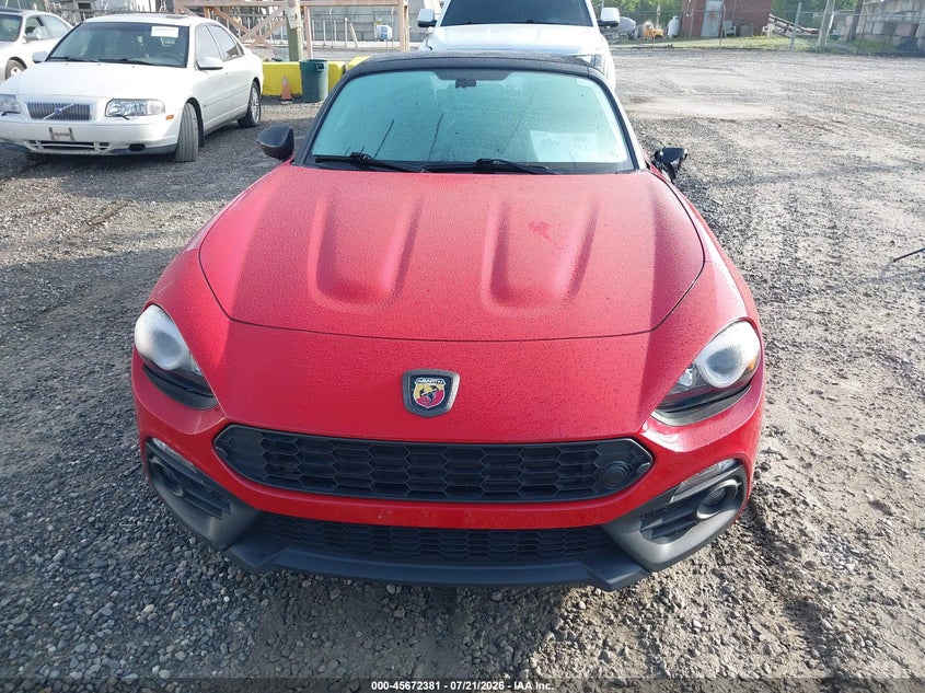 2017 Fiat 124 Spider Elaborazione Abarth VIN: JC1NFAEKXH0120613 Lot: 45672381