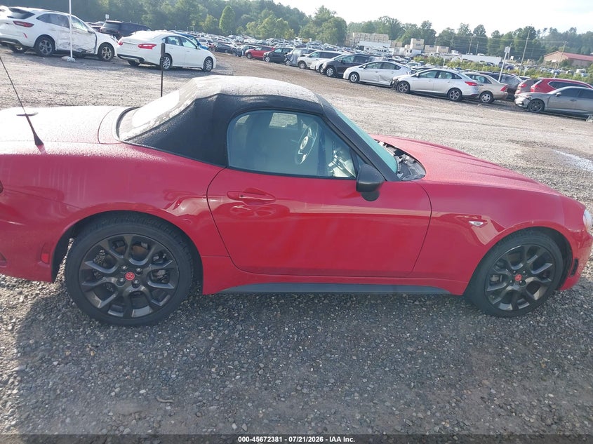 2017 Fiat 124 Spider Elaborazione Abarth VIN: JC1NFAEKXH0120613 Lot: 45672381