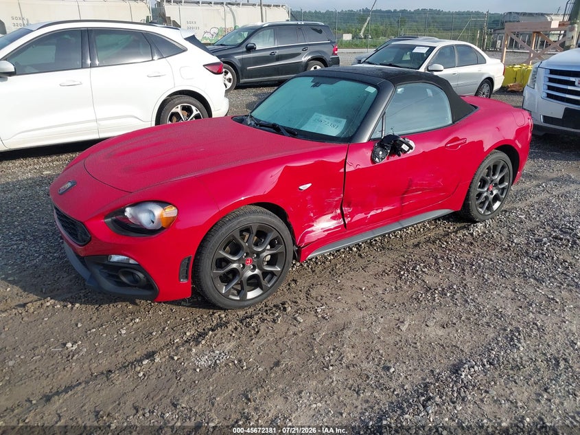 2017 Fiat 124 Spider Elaborazione Abarth VIN: JC1NFAEKXH0120613 Lot: 45672381