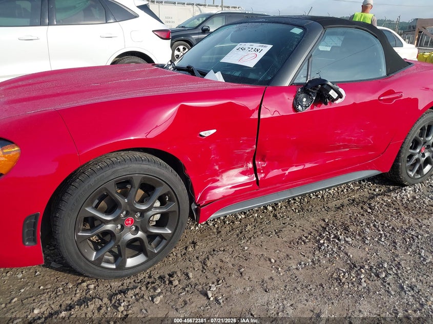 2017 Fiat 124 Spider Elaborazione Abarth VIN: JC1NFAEKXH0120613 Lot: 45672381
