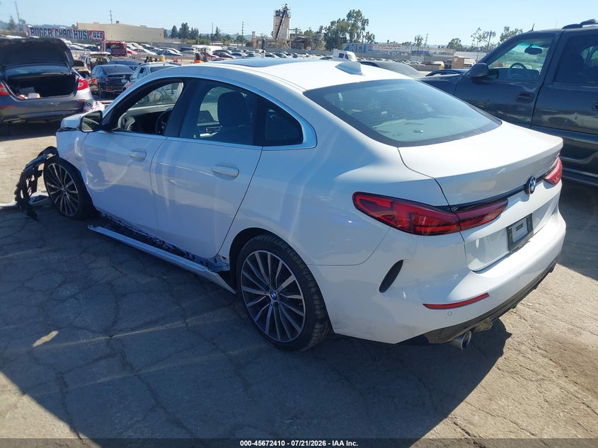 Vin: wba53ak05r7r71884, lot: 46171010, bmw 228i gran coupe sdrive 20243