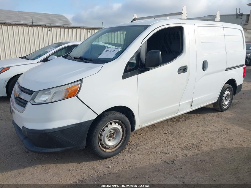 Vin: 3n63m0yn5hk700910, lot: 46171017, chevrolet city express 1ls 20172
