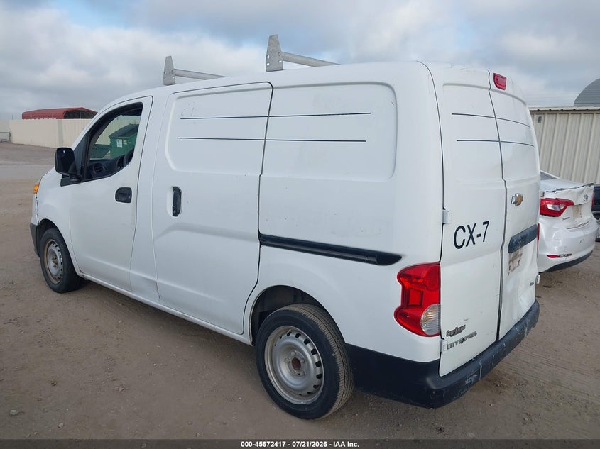 Vin: 3n63m0yn5hk700910, lot: 46171017, chevrolet city express 1ls 20173