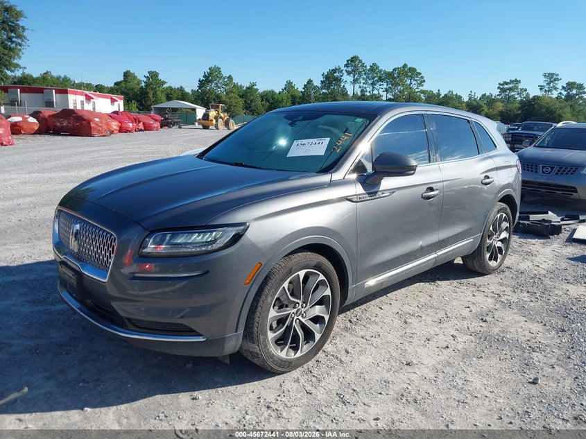 Vin: 2lmpj8k97mbl05215, lot: 46171041, lincoln nautilus reserve 20212