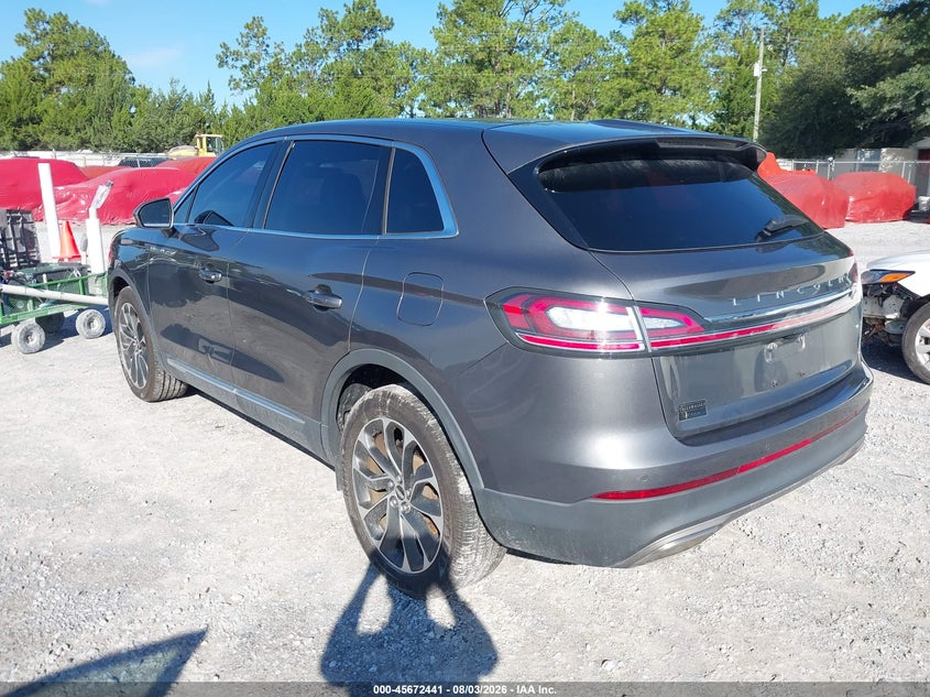 Vin: 2lmpj8k97mbl05215, lot: 46171041, lincoln nautilus reserve 20213
