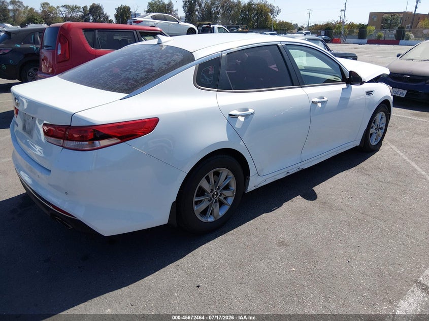 Vin: 5xxgt4l35gg058729, lot: 46171064, kia optima lx 20164