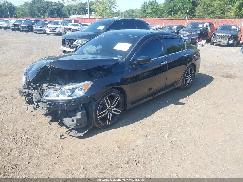 2017 Honda Accord Sport VIN: 1HGCR2F56HA277471 Lot: 45672475