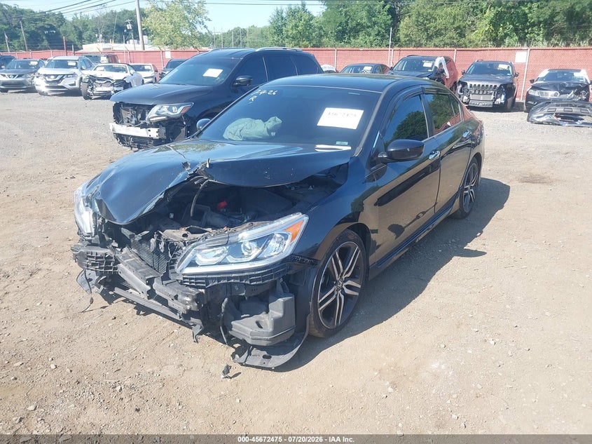 2017 Honda Accord Sport VIN: 1HGCR2F56HA277471 Lot: 45672475