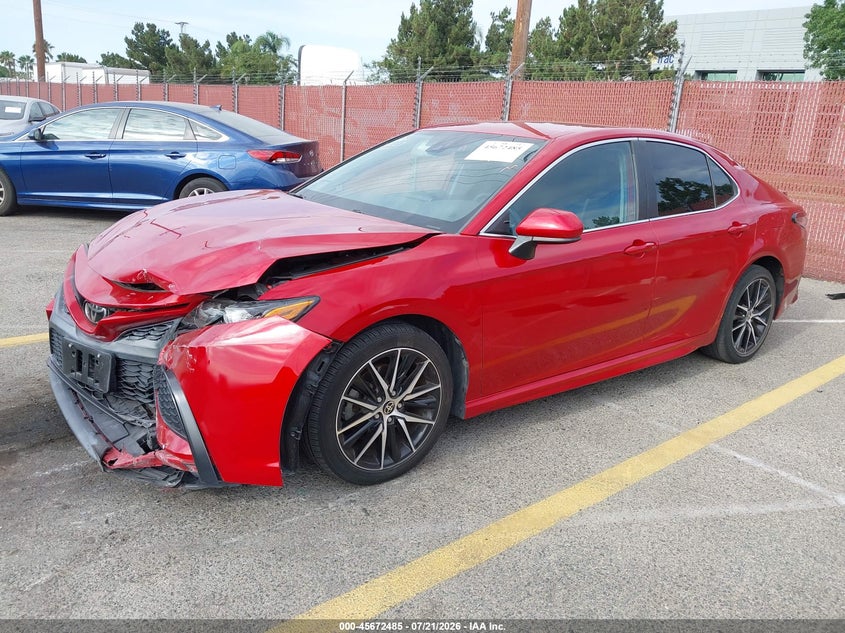 2021 Toyota Camry Se VIN: 4T1G11AK8MU438860 Lot: 45672485