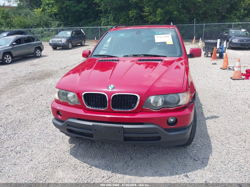 2003 BMW X5 3.0I VIN: 5UXFA53553LV98454 Lot: 45672489