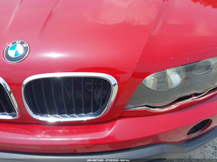 2003 BMW X5 3.0I VIN: 5UXFA53553LV98454 Lot: 45672489