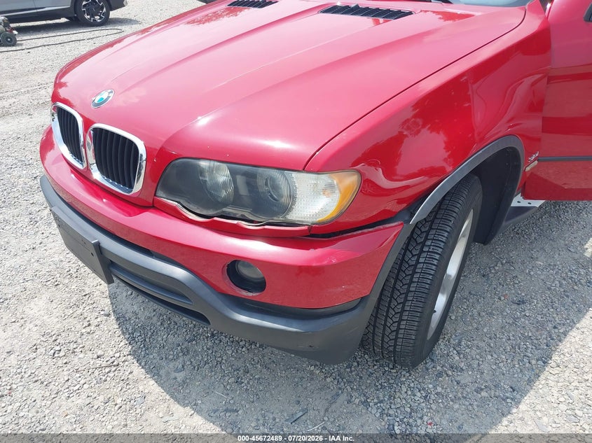 2003 BMW X5 3.0I VIN: 5UXFA53553LV98454 Lot: 45672489