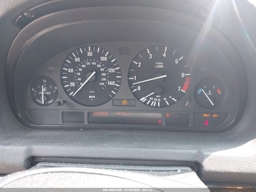 2003 BMW X5 3.0I VIN: 5UXFA53553LV98454 Lot: 45672489