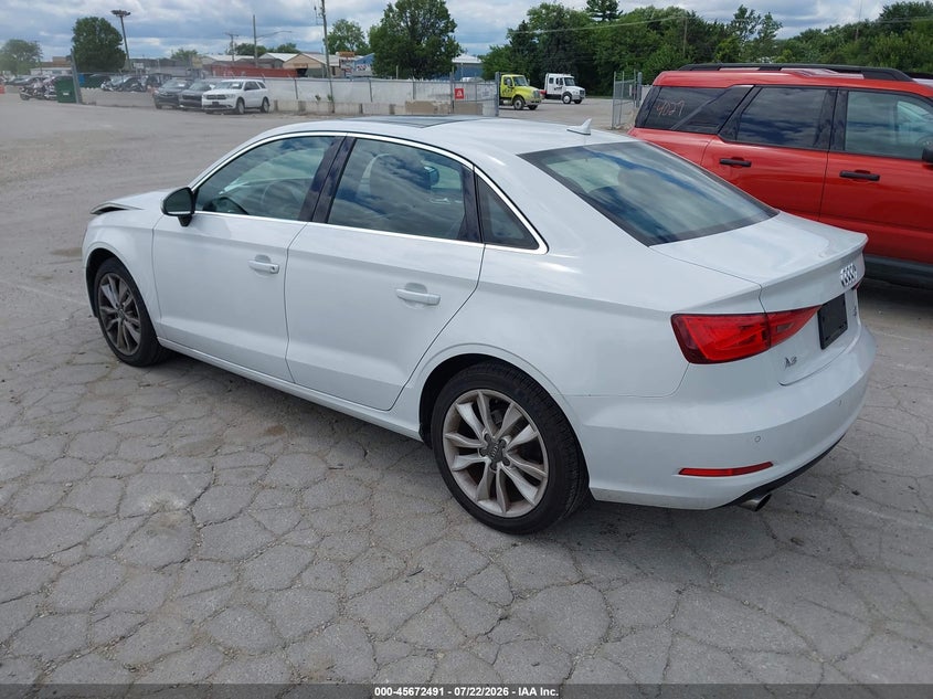 Vin: wauefgff2f1068843, lot: 46171092, audi a3 2.0t premium 20153