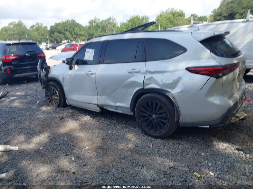 2023 Toyota Highlander Xse VIN: 5TDKDRAH7PS023448 Lot: 45672493