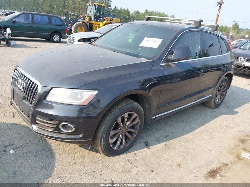 2014 Audi Q5 2.0T Premium VIN: WA1LFAFP0EA009136 Lot: 45672494