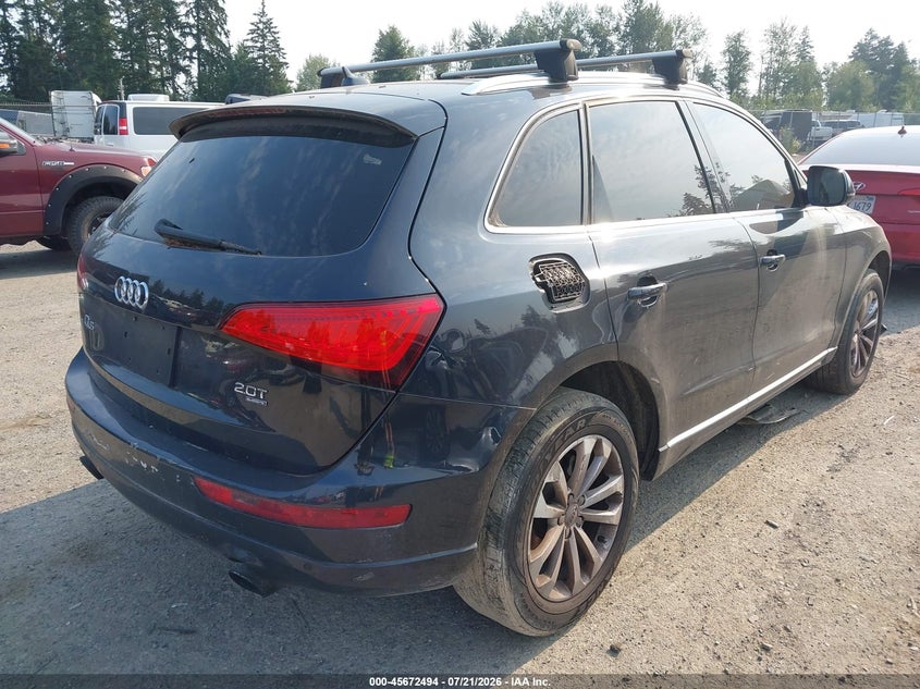 2014 Audi Q5 2.0T Premium VIN: WA1LFAFP0EA009136 Lot: 45672494