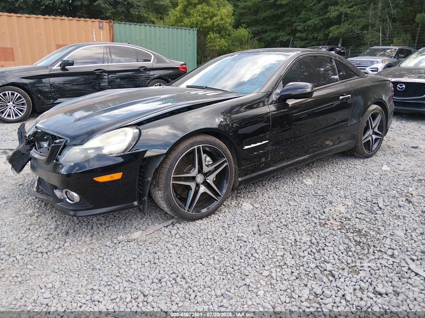 2012 MERCEDES-BENZ SL 550 — zdjęcie 2