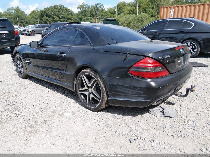 2012 MERCEDES-BENZ SL 550 — zdjęcie 3