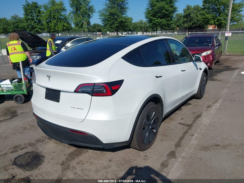 Vin: 7saygdee9rf152273, lot: 46171112, tesla model y long range dual motor all-wheel drive 20244