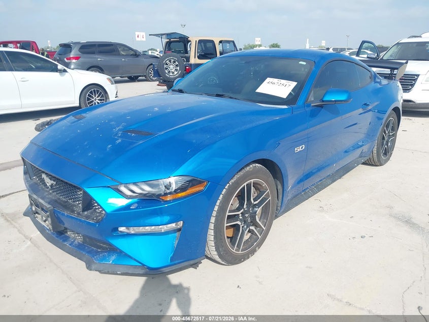 2019 Ford Mustang Gt VIN: 1FA6P8CF6K5202082 Lot: 45672517