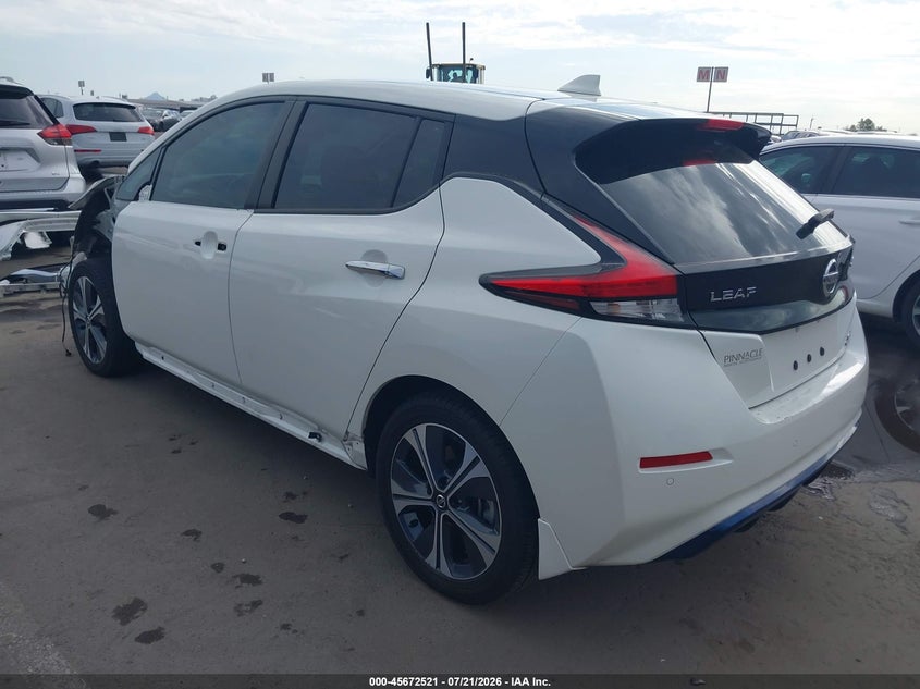 Vin: 1n4bz1cp4lc302641, lot: 46171121, nissan leaf sv plus 62 kwh 20203
