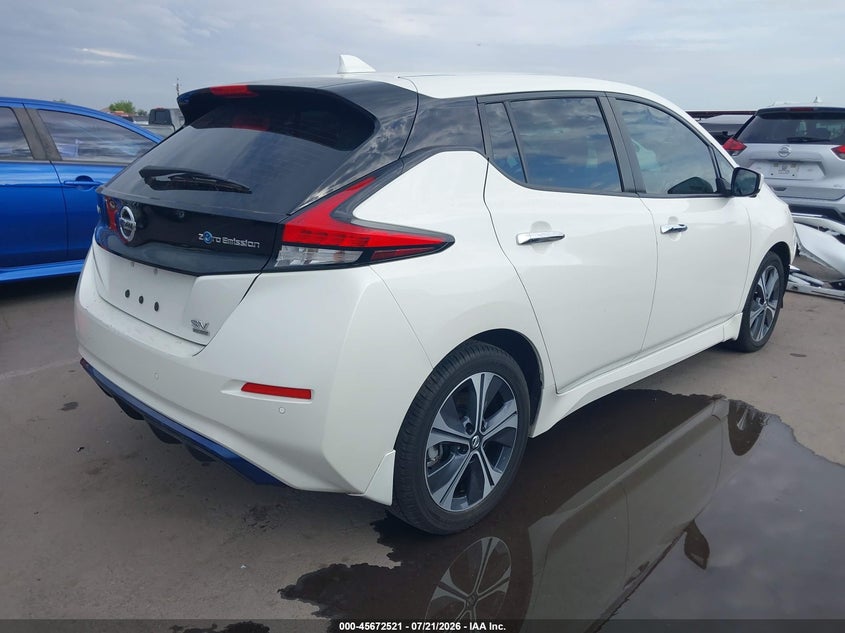 Vin: 1n4bz1cp4lc302641, lot: 46171121, nissan leaf sv plus 62 kwh 20204
