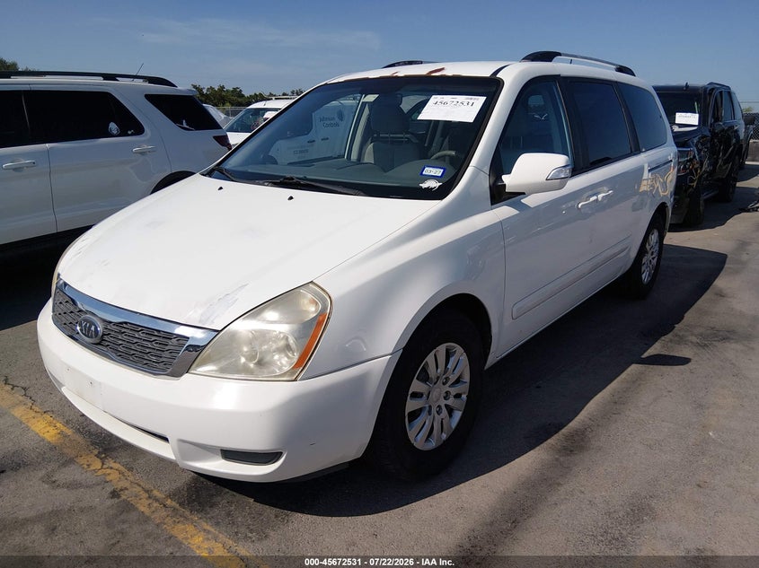 Vin: kndmg4c72c6440591, lot: 46171131, kia sedona lx 20122