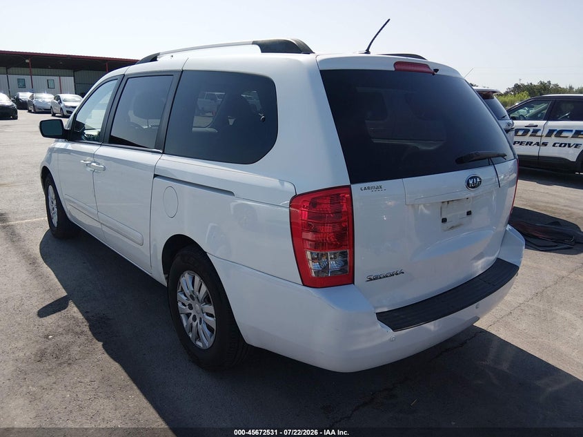 Vin: kndmg4c72c6440591, lot: 46171131, kia sedona lx 20123