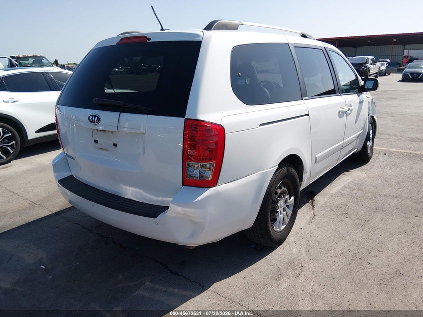 Vin: kndmg4c72c6440591, lot: 46171131, kia sedona lx 20124