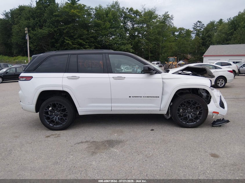 2025 Jeep Grand Cherokee Summit Reserve 4X4 VIN: 1C4RJHEG8S8718747 Lot: 45672534