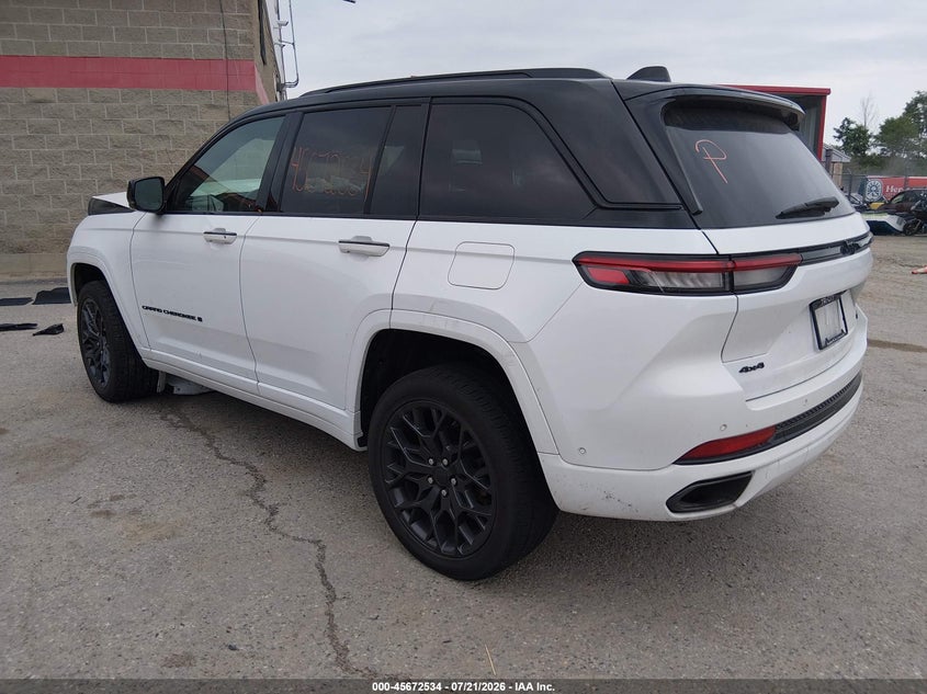 2025 Jeep Grand Cherokee Summit Reserve 4X4 VIN: 1C4RJHEG8S8718747 Lot: 45672534