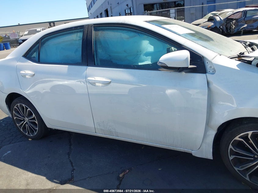 2016 Toyota Corolla S Plus VIN: 5YFBURHE2GP445678 Lot: 45672564