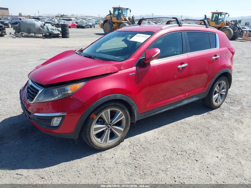 2014 KIA SPORTAGE auction photo 2