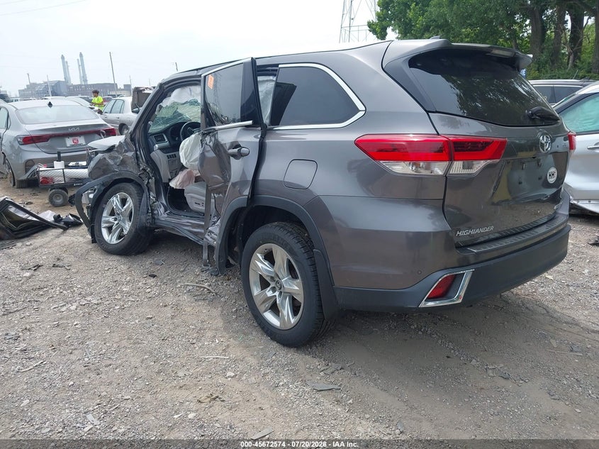 2017 Toyota Highlander Limited VIN: 5TDDZRFH6HS480367 Lot: 45672574