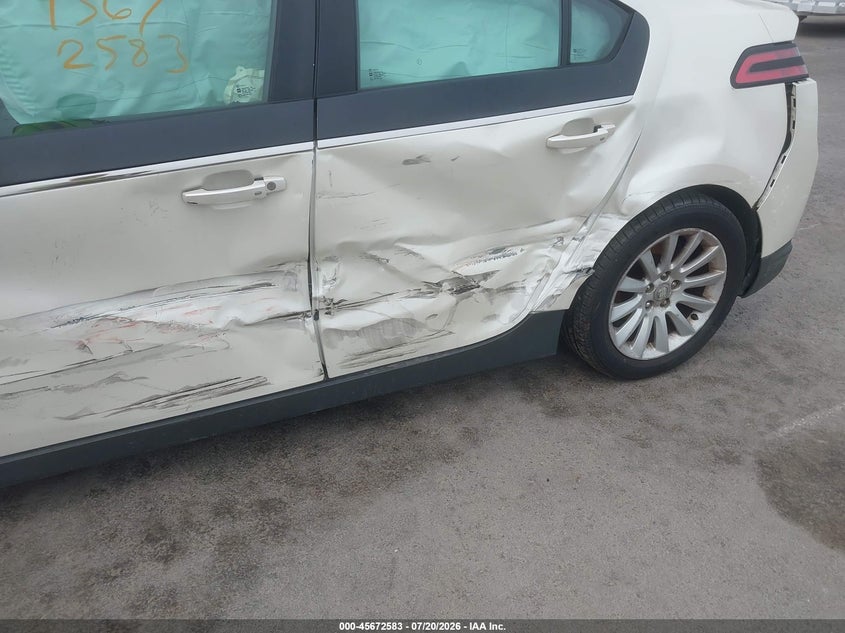 2013 Chevrolet Volt VIN: 1G1RA6E43DU115931 Lot: 45672583