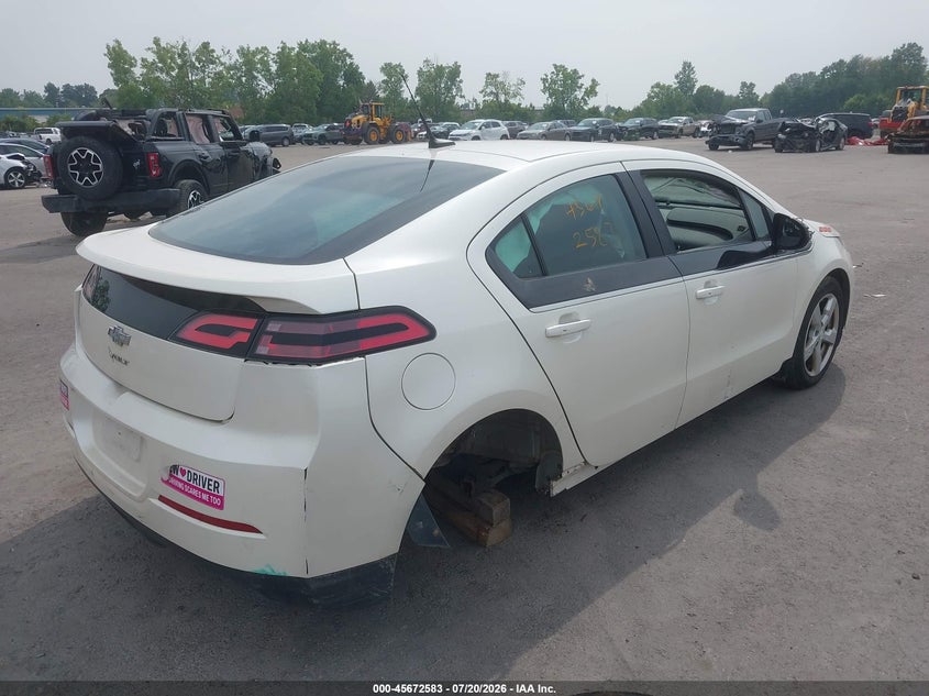 2013 Chevrolet Volt VIN: 1G1RA6E43DU115931 Lot: 45672583