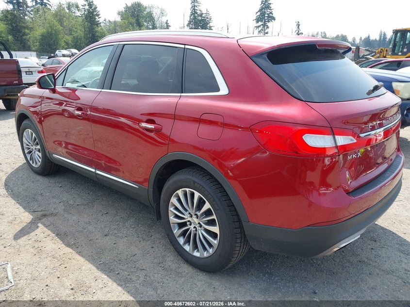 2016 LINCOLN MKX auction photo 3